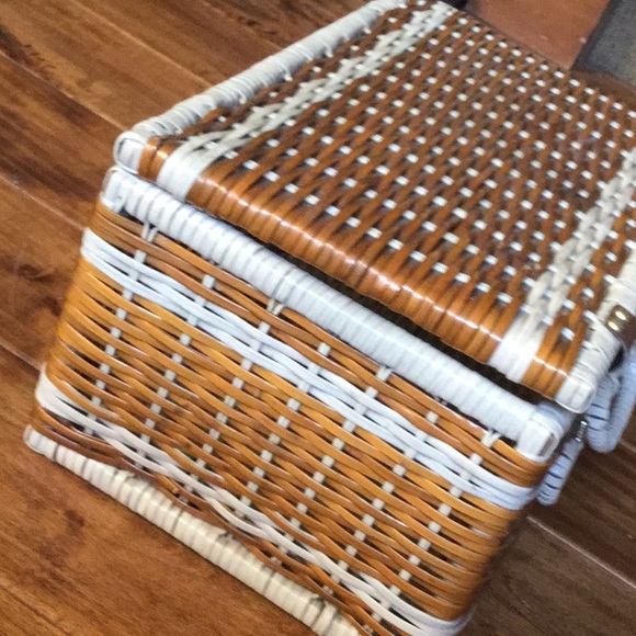 Vintage antique collector basket carry all artist farmer’s market boho decor - Picture 2 of 12